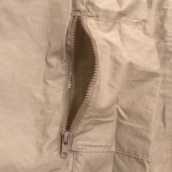 Xhilaration Tan and Orange Outdoor Vest Size M - Picture 11 of 15